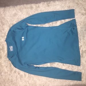 teal under armor cold gear